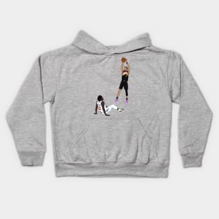 Devin Booker 3pt Pull Up Phoenix Basketball WCFs Kids Hoodie